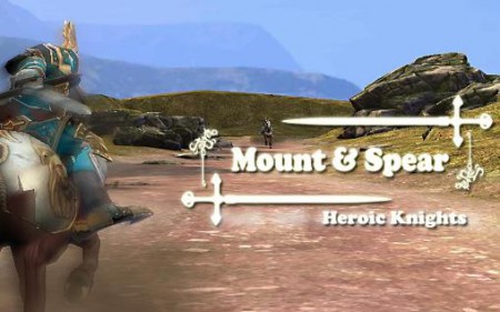 Mount and spear: Heroic knights (Cavalo e lança: Cavaleiros heróicos )
